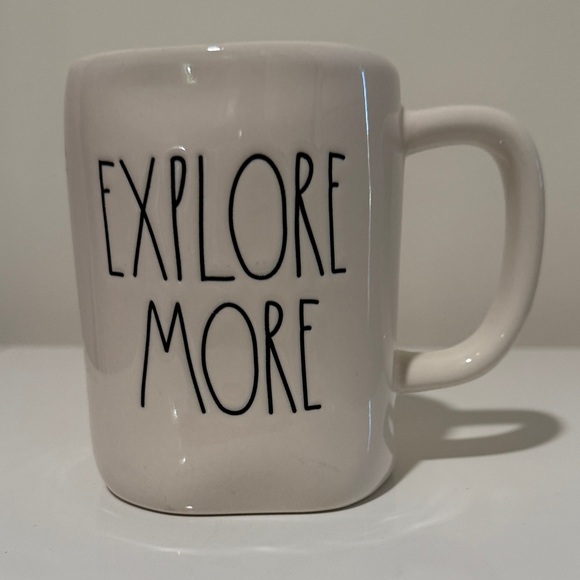 Rae Dunn Other - Rae Dunn White 'Explore More' Mug